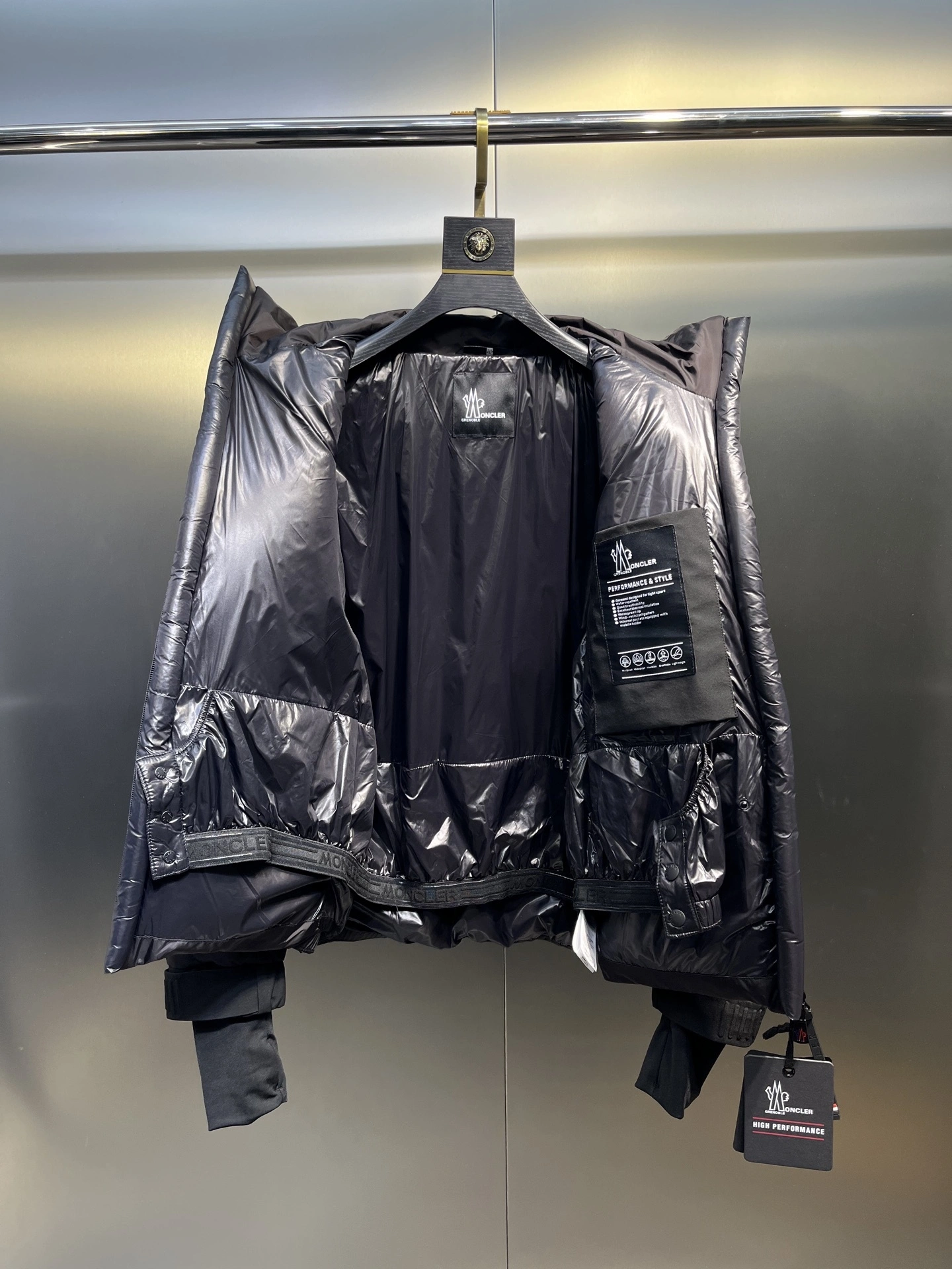 wg.luxury-- 7o9385r Down jacket white duck down item: E-F431J0114